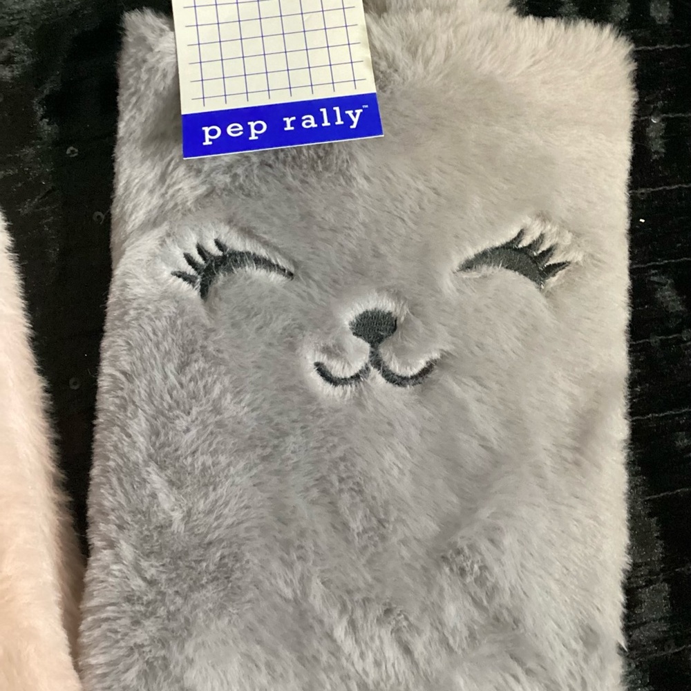 Pep Rally Furry Panda Cat Notebooks - Picture 4 of 10